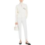Повседневные брюки женские белые MaxMara - фото 5