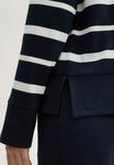 Джемпер TOM TAILOR LANGARM, Blue Offwhite Irregular Stripe/Dark Blue - фото 4