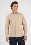 Мягкая эластичная рубашка Lindbergh, Sand - фото