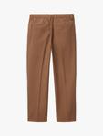 Прямые брюки из хлопковой смеси Benetton, Mid Brown - фото 5