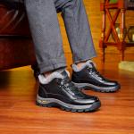 Ботинки мужские черный Laorentou - фото 6