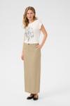 Юбка Kaffe Ravna, темно-бежевый - фото 3