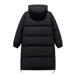 Пуховик унисекс Jeep, черный (90 Fleece, теплый и холодостойкий) - фото 3