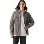 Мужская рубашка GAP, серый черный - фото 10