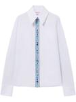 PUCCI рубашка с принтом Vivara, белый - фото