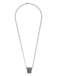 Колье с подвеской Rick Owens, коричневый - фото