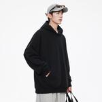 Свитшот Unisex IGOI, черный на флисе - фото 4