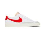 Кроссовки Nike Blazer Low '77 Vintage 'White Team Orange', белый - фото 2