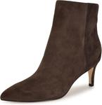 Женские ботильоны Nine West Sheeba, Dark Brown Suede 200 - фото