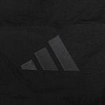 Куртка пуховая унисекс черная с ожерельем Adidas, черный+ожерелье*1 - фото 2