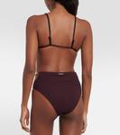 Плавки бикини с цепочкой Stella Mccartney, красный - фото 3