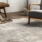 Ковер Loni Solid Shag Area Rug nuLOOM, 122x183 см, розовый - фото 56