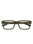Prada Linea Rossa rectangle-frame очки, зеленый - фото 3