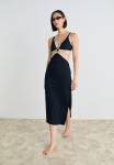 Платье Seafolly BEACH BOUND MIDI DRESS, Black - фото 2