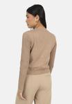 Кардиган Brave Soul BUTTON THROUGH WITH MOCK CHEST POCKETS, Beige - фото 3