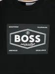 Толстовка с логотипом BOSS Kidswear, черный - фото 3
