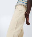 Хлопковые брюки-клёш Commas, Beige - фото 5