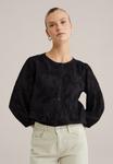 Блуза WE Fashion Blouse, Black - фото