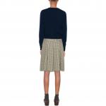 Tory Burch Кашемировый свитер женский синий - фото 5