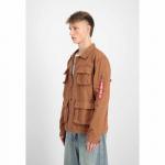 Куртка Alpha Industries Ripstop Cargo overshirt, коричневый - фото 4