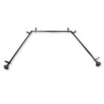 Карниз для штор на эркере Rod Desyne Magnolia, черный - фото