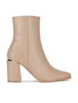 Ботильоны Nine West, бежевый - фото