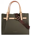 Сумка с ручкой bugatti "ELLA", оливковый - фото