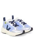 Кроссовки Canary Alveomesh Veja Kids, Olympe_Nautico_Silver - фото