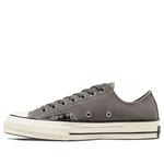 Кроссовки chuck 70 low 'crafted ollie patch origin story grey' Converse, серый - фото