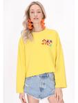 Толстовка IZIA, желтый - фото 3