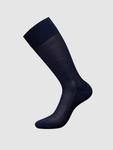 Носки zd ZERO DEFECTS Mercerized cotton socks, темно-синий - фото