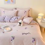 LUOLAI HOME Комплект постельного белья, 180 см, 4 предмета - фото 8