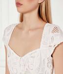 Платье домитилла Guess Jeans, белый - фото 4