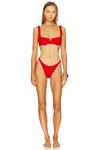 Топ бикини Mako Lspace, flame - фото 4