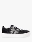 Кроссовки Kurt Geiger London Laney Bow Embellished, черный - фото