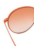Солнцезащитные очки Julien в круглой оправе Eyepetizer, оранжевый - фото 3