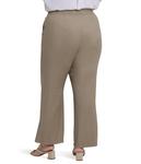 Брюки NYDJ Plus Relaxed Drawstring Pull-On Pants, Saddlewood - фото 2