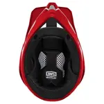 Шлем 100percent Status downhill, красный - фото 5