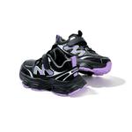 Детские повседневные кроссовки PSY для девочек, черно-фиолетовые - фото 4