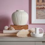 Ваза Ikea Pelarbjörk, 14 см, белый - фото 2