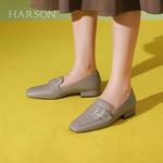 Лоферы женские Harson, серый - фото 9