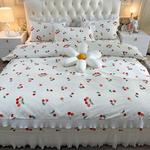 LUOLAI HOME Пододеяльник 200x230 см, простыня - фото