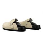 Сабо с закрытым носком унисекс New Korea, хаки - фото 33