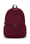 Рюкзак Kipling DELIA M, Maroon Tile Jacquard/Dark Red - фото