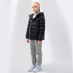 Детская пуховая куртка Mizuno, черная - фото 4