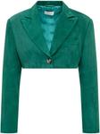 Укороченный блейзер Giuseppe Di Morabito, зеленый - фото