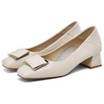 Туфли женские на высоком каблуке Daphne, бежевый - фото 7