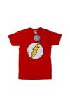 Футболка с потертым логотипом Flash DC Comics, красный - фото 2