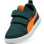 Кроссовки Puma Courtflex V3 Mesh PS, зеленые, детские - фото 5