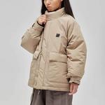 UNDEFEATED Унисекс пуховик бежевый, Beige - фото 4